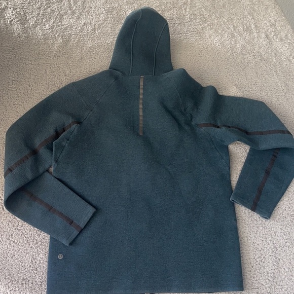 LULULEMON Full Zip Performance Jacket Stretchy Active Hoodie Men’s Large - Picture 7 of 9